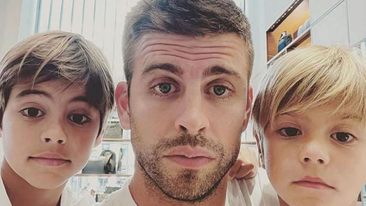 Gerard Piqué habló del estado mental de sus hijos: "Viven con una presión excesiva"