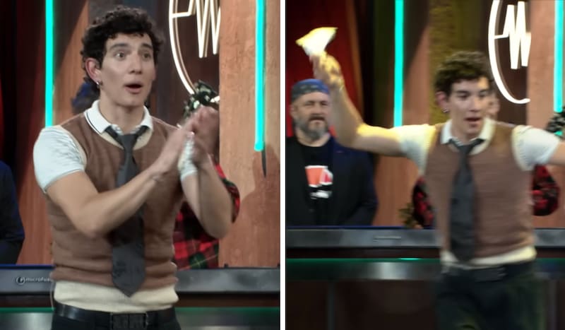 sorprendió con una excelente pie de cueca.