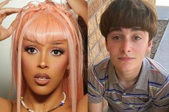 Doja Cat se va contra Noah Schnapp, de Stranger Things, por filtrar sus conversaciones privadas