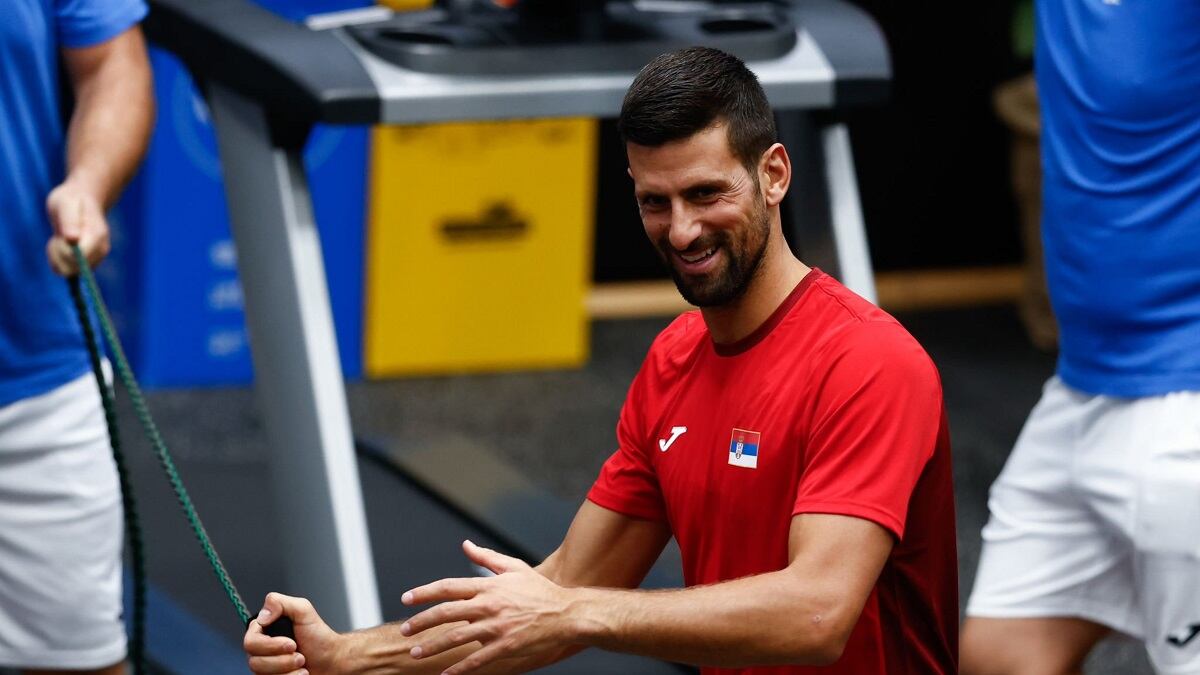 Novak Djokovic en Copa Davis