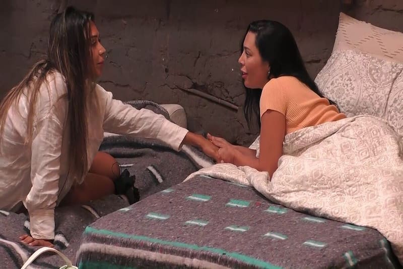 se reconciliaron en Tierra Brava. Créditos: Canal 13