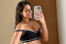 “¡Sigues con calugas!”: Fans de Emilia Dides quedan impactados al ver su tonificada pancita de embarazo