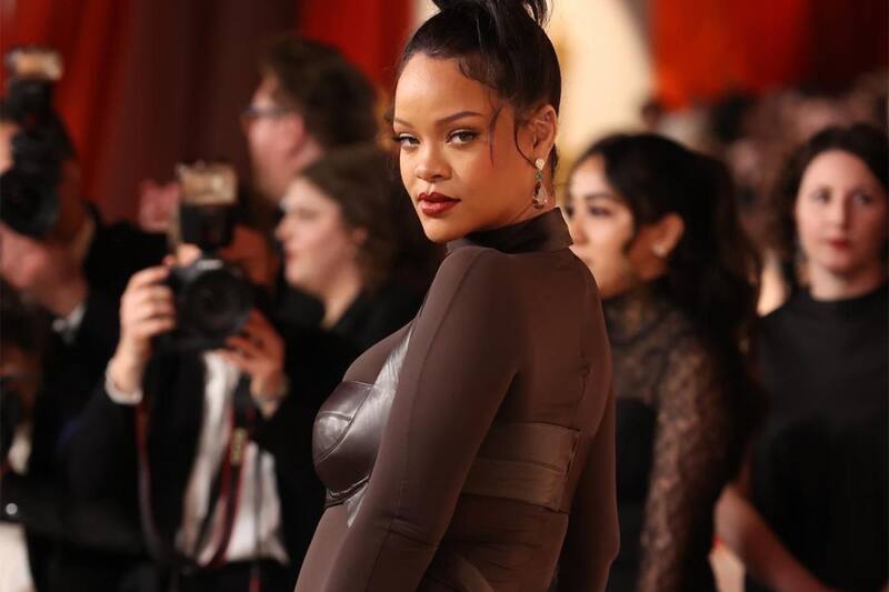 Rihanna anunció su embarazo con su presentación en el Super Bowl - Créditos: Instagram