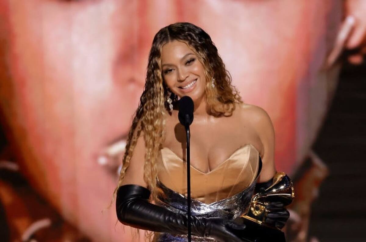 Beyoncé se convierte en la artista más ganadora de los Grammy