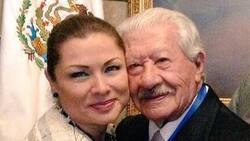 Lety Calderón lloró al recordar el último consejo de Ignacio López Tarso