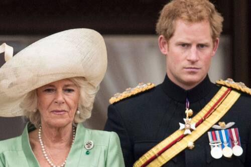 Aseguran que el príncipe Harry evitó a la reina Camilla en su visita al rey Carlos III