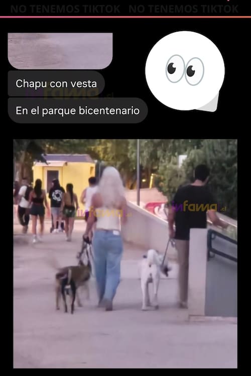 La cantante fue vista con el galán de Mega.