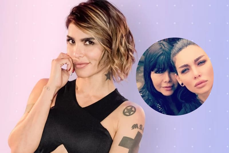 La modelo le habría quitado la pareja a su mamá.