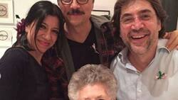 Carlos, Mónica y Javier Bardem dan emotiva despedida a su madre y lo comparten