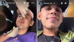 El accidentado show de Grupo Firme: A Eduin Caz le tembló el piso y Jhonny Caz recibió sutura