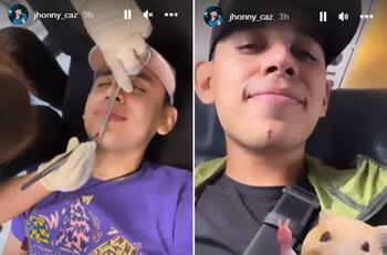 El accidentado show de Grupo Firme: A Eduin Caz le tembló el piso y Jhonny Caz recibió sutura