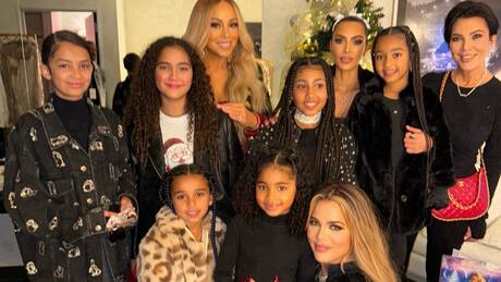 Así disfrutaron las Kardashian-Jenner del último concierto de Mariah Carey