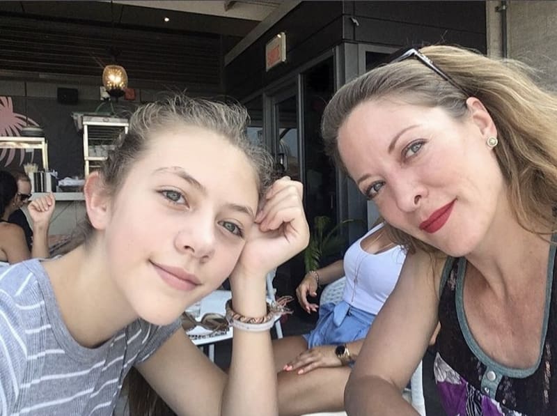 Valentina y Andrea Noli La joven desea seguir los pasos de su famoso padre Jorge Salinas - Créditos: Instagram: @andreanoli