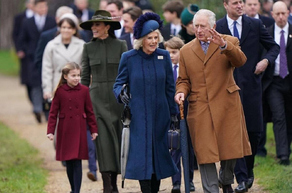No son Harry y Meghan: la gran ausente del Servicio de Navidad de Sandringham