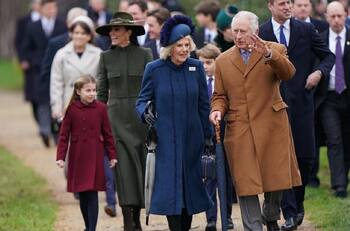 No son Harry y Meghan: la gran ausente del Servicio de Navidad de Sandringham