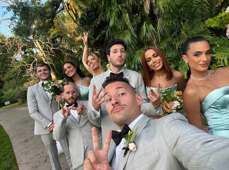Los amigos de Guaynaa en su matrimonio Sebastián Yatra, Anitta y Mau y Ricky Montaner fueron algunos de los invitados a la boda del cantante y Lele Pons. - Créditos: Instagram