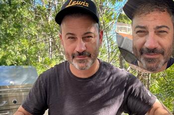 Jimmy Kimmel se quema la melena y las cejas cocinando para el Día de Acción de Gracias