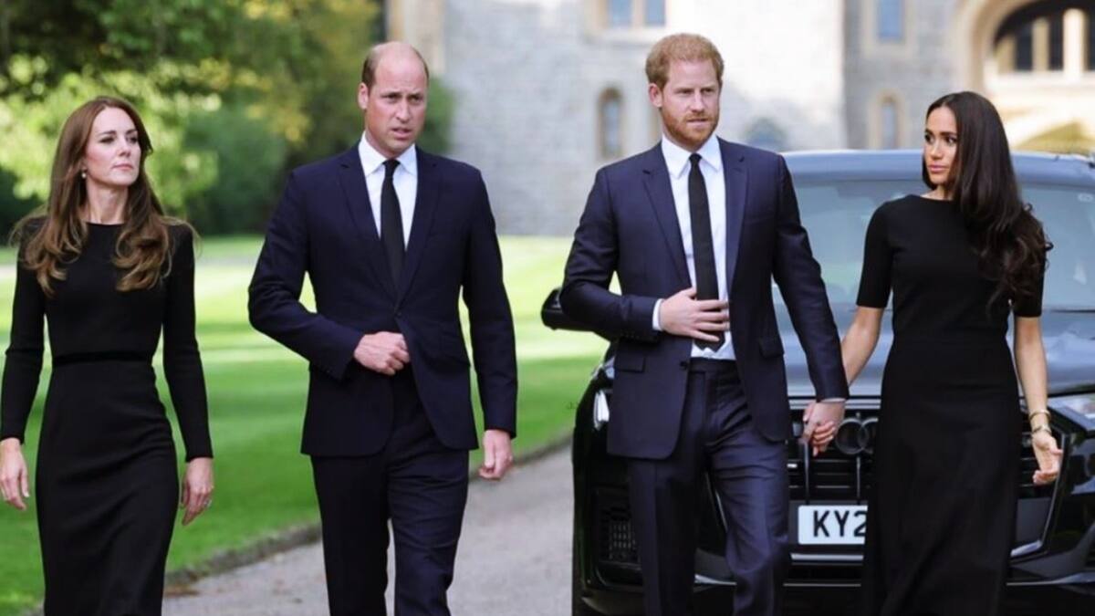 Harry y Meghan Markle accedieron a mostrarse en público porque el príncipe William insistió