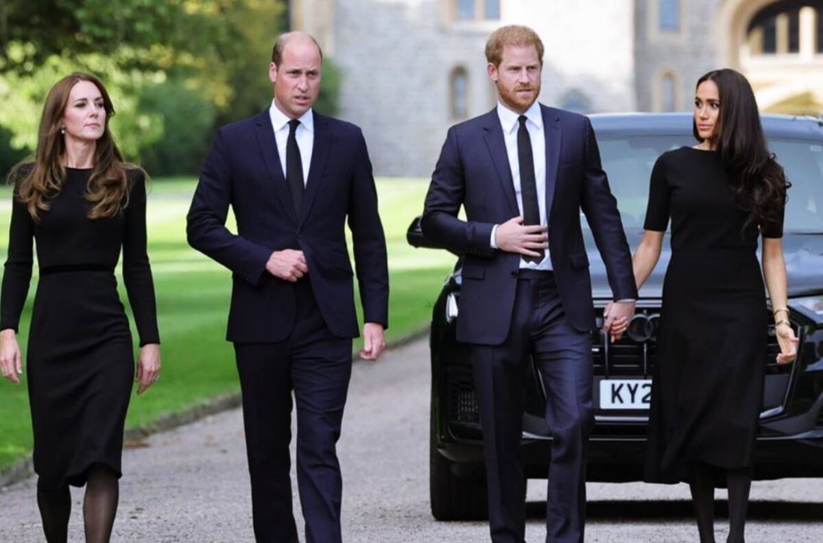 Harry y Meghan Markle accedieron a mostrarse en público porque el príncipe William insistió