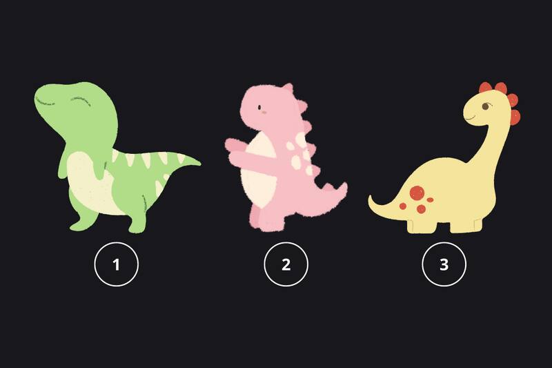 Elige un dinosaurio y te diremos qué dice este de ti.