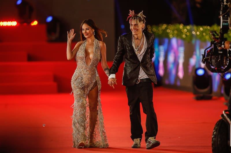 Ignacia Michelson y Marcianeke participaron en la edición anterior de la "Noche Cero".