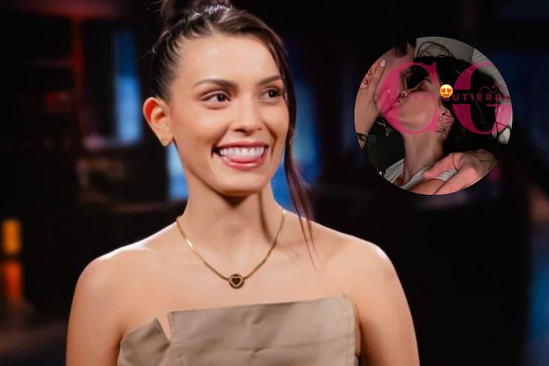 La bailarina se mostró a los besos con supuesta nueva pareja.