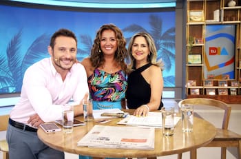 Priscilla Vargas habla de su “trío” con Michelle Adam y Francesco Gazzella