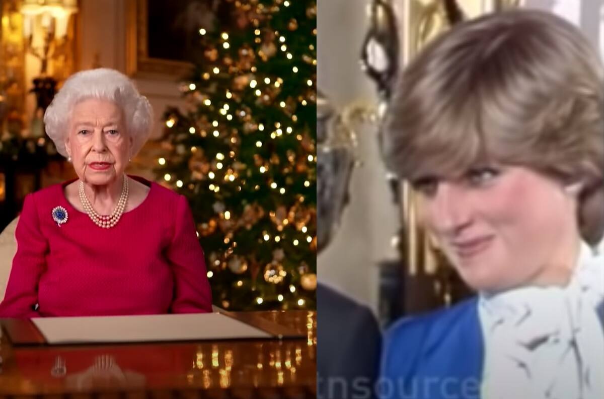 Esto fue lo que pasó la única vez que Lady Di intentó abrazar a la Reina Isabel II