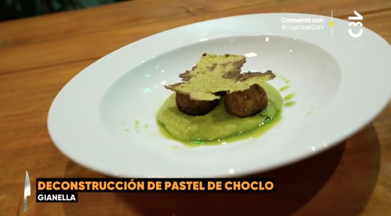 El plato de Gianella Marengo que no convenció a los chefs.