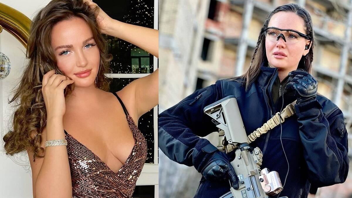 Miss Ucrania se alista en el ejército para combatir contra la invasión rusa