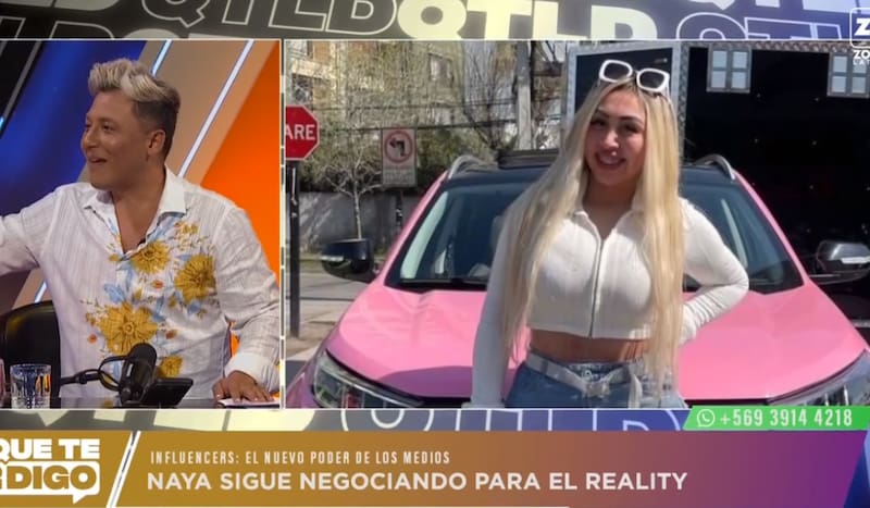 Naya Fácil aún estaría negociando en Canal 13.