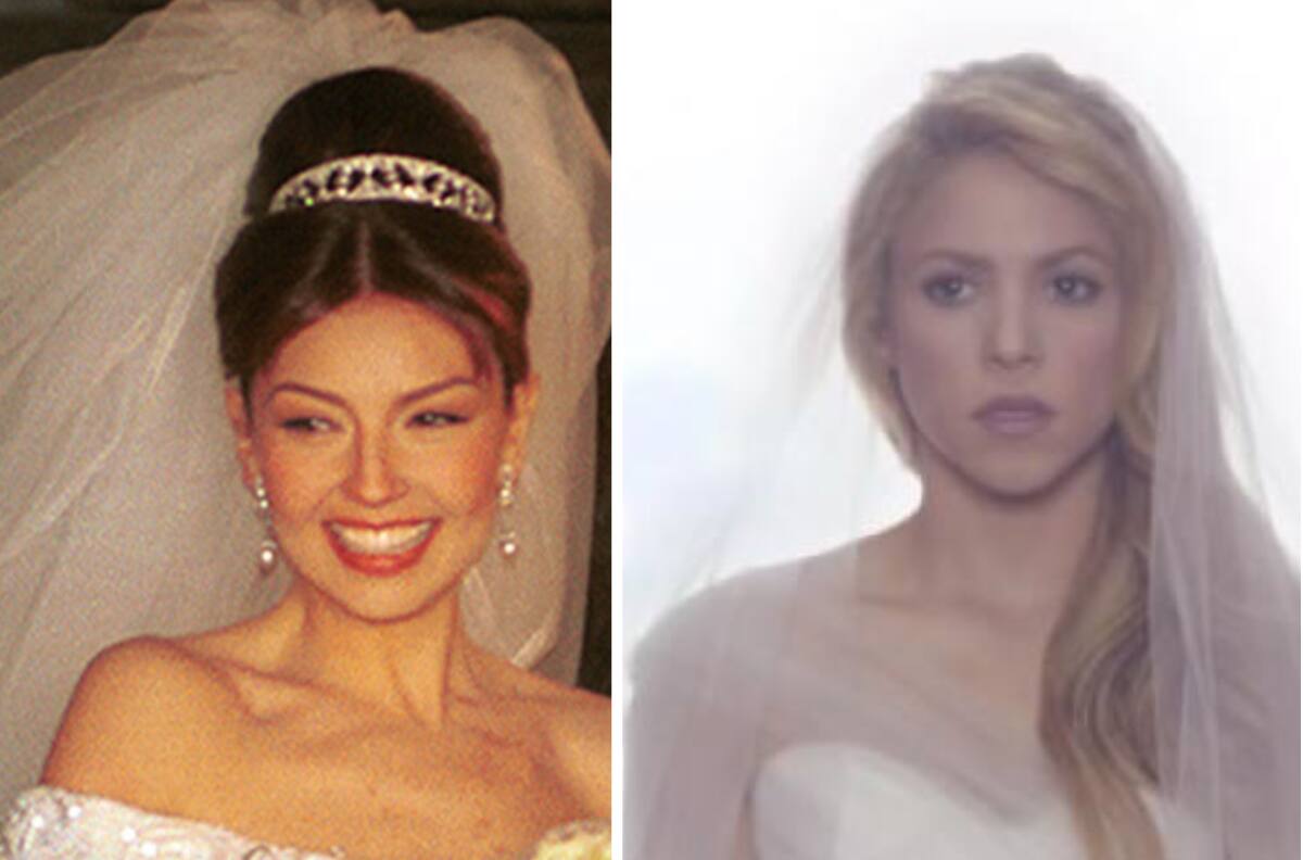 Shakira y Thalía: sus trágicos amores fueron hijos de expresidentes