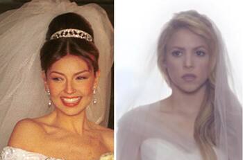 Shakira y Thalía: sus trágicos amores fueron hijos de expresidentes