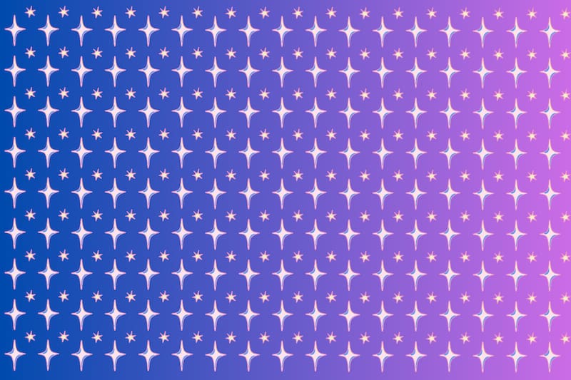 ¿Lograrás encontrar la estrella diferente en la imagen?