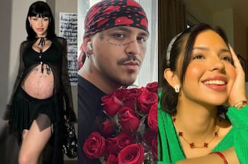 ¿Celosa? Cazzu reacciona a los mensajes entre Ángela Aguilar y Christian Nodal