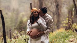 A días del nacimiento de su hija Alana: Melina Noto y Pangal Andrade dan un importante paso antes de convertirse en padres