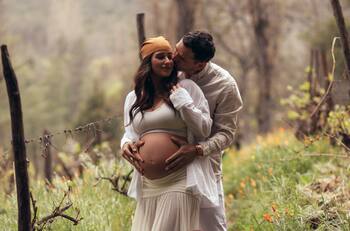 A días del nacimiento de su hija Alana: Melina Noto y Pangal Andrade dan un importante paso antes de convertirse en padres