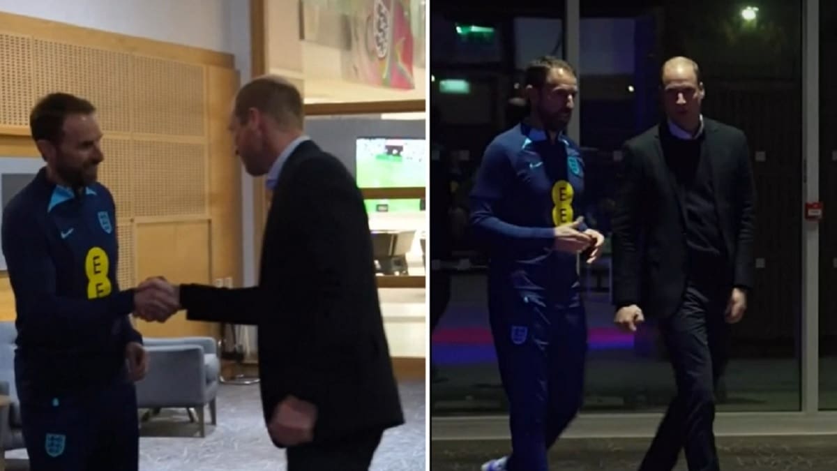 Príncipe de Gales reacciona a críticas por visitar a la selección de Inglaterra