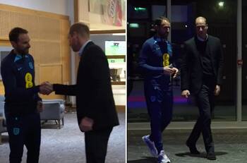 Príncipe de Gales reacciona a críticas por visitar a la selección de Inglaterra