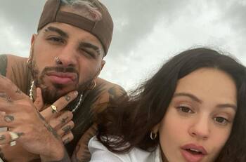 Rauw Alejandro envía amoroso mensaje a Rosalía por su cumpleaños