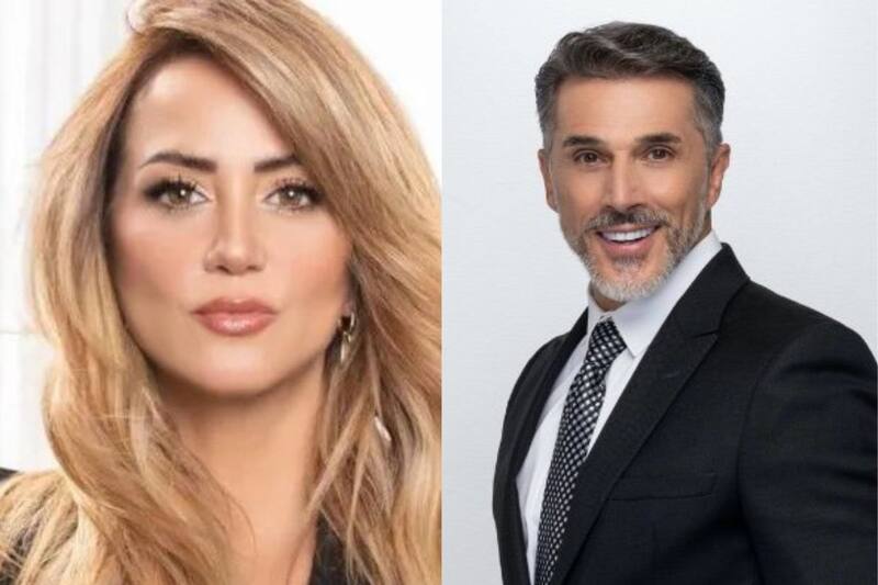 Andrea Legarreta reacciona a la pelea de Sergio Mayer y Poncho de Nigris