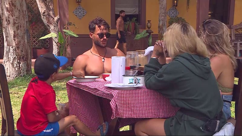 Luis Mateucci y Miguelito se enfrentan en el reality