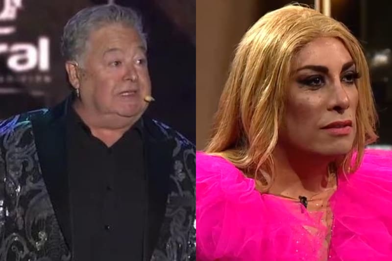 El comediante lanzó chiste sin filtro contra la transformista.