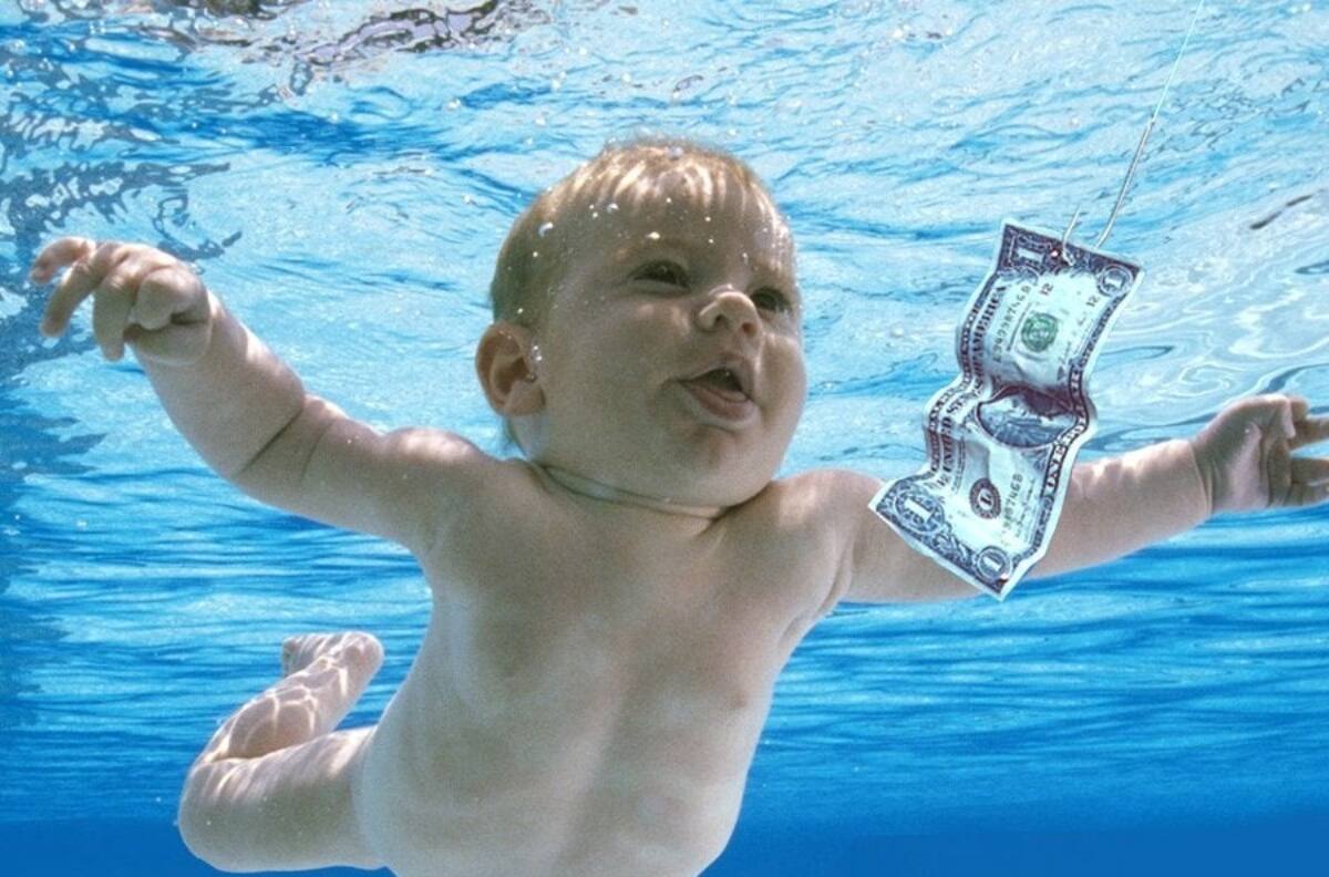 Juez desestima demanda a Nirvana por portada de disco "Nevermind"