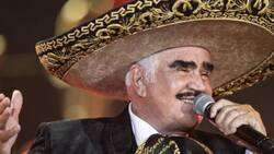 Vicente Fernández: Sin daño de funciones cerebrales, aunque en terapia intensiva