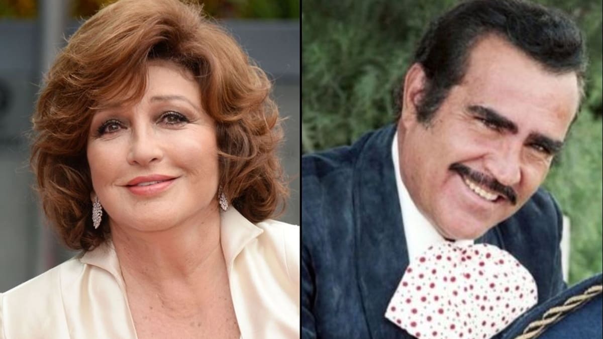 Angélica María habla del supuesto romance que tuvo con Vicente Fernández