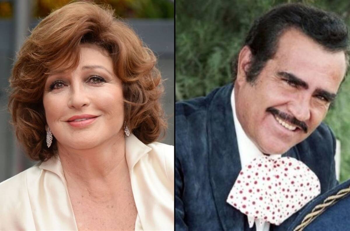 Angélica María habla del supuesto romance que tuvo con Vicente Fernández