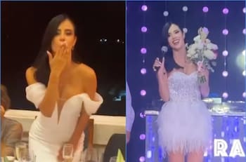 Francisca Maripán, hermana de Guillermo Maripán, celebra su matrimonio en espectacular recinto
