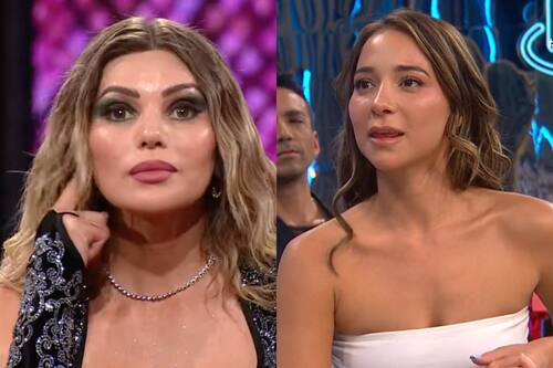 La modelo y la cantante se enfrentaron en Fiebre de Baile.
