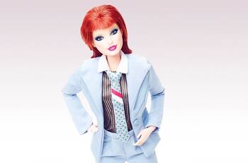 La muñeca Barbie rinde tributo a David Bowie con edición especial inspirada en "Life on Mars?"